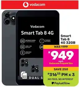 Game Vodacom Smart Tab 8 4G 32GB offer