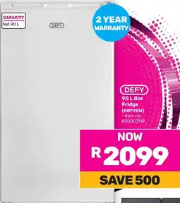 Game DEFY Bar Fridge offer