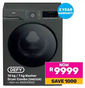 Game DEFY Washer Dryer Combo offer