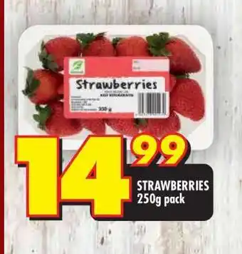 STRAWBERRIES 250g pack