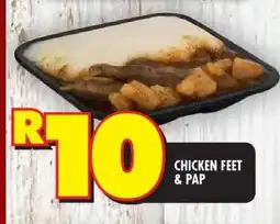 Shoprite CHICKEN FEET & PAP offer