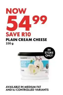 Woolworths Plain Cream Cheese offer