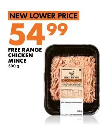 Woolworths FREE RANGE CHICKEN MINCE offer