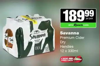 Savanna Premium Cider