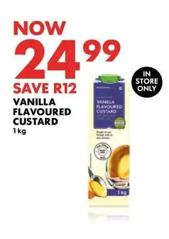 Woolworths Vanilla Flavoured Custard offer
