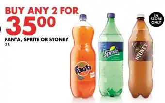 Woolworths Fanta Sprite or Stoney offer