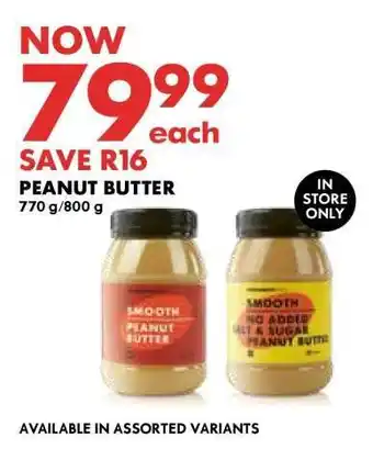 Woolworths Peanut Butter offer