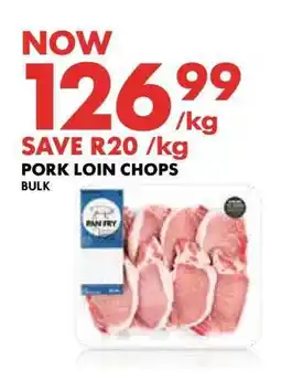 Woolworths Pork Loin Chops offer