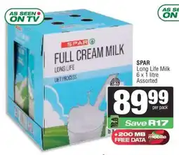 Spar SPAR Long Life Milk offer