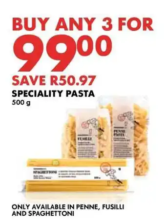 Woolworths Speciality Pasta offer