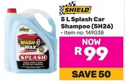 Game Shield Splash Car Shampoo offer