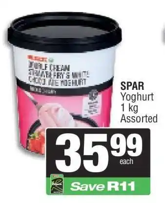 Spar SPAR Yoghurt offer