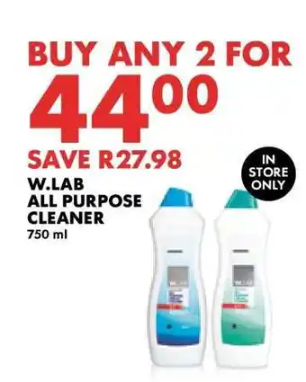 Woolworths W.LAB All Purpose Cleaner offer