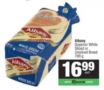 Spar Albany Superior White Bread offer