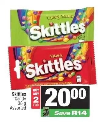 Spar Skittles offer