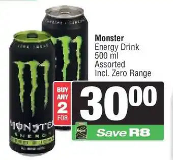 Spar MONSTER ENERGY DRINK offer