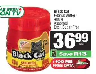 Spar BLACK CAT PEANUT BUTTER offer