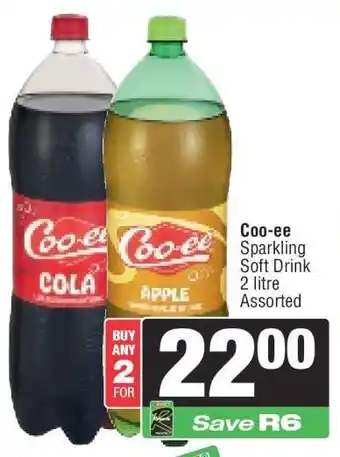 Spar Coo-ee Sparkling Soft Drink offer