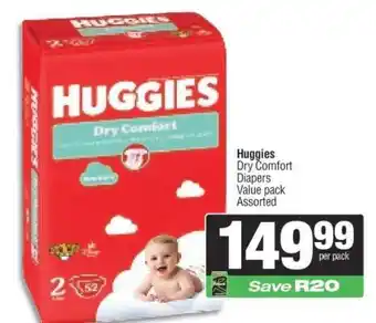 Spar HUGGIES Dry Comfort Diapers offer