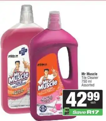 Spar Mr Muscle Tile Cleaner offer