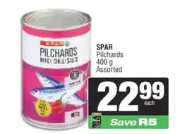 Spar SPAR Pilchards offer