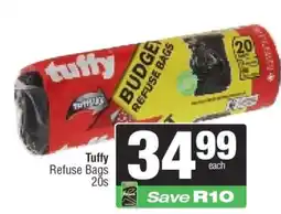 Spar Tuffy Refuse Bags 20s offer