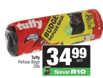Spar Tuffy Refuse Bags 20s offer