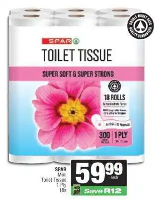 Spar SPAR Mini Toilet Tissue offer
