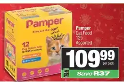 Spar Pamper Cat Food 12s Assorted offer