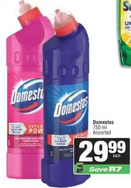 Spar Domestos offer