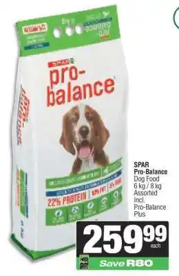 Spar SPAR Pro-Balance Dog Food offer