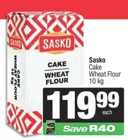 Spar Sasko Cake Wheat Flour 10 kg offer