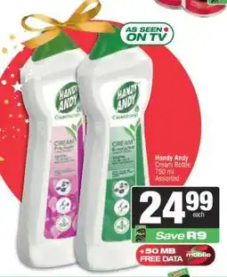 Spar Handy Andy Cream Bottle offer