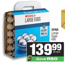 Spar SPAR Large Eggs 60s offer