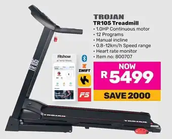 Game TROJAN TR105 Treadmill offer