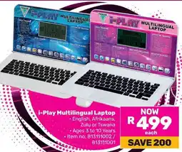 Game i-Play Multilingual Laptop offer