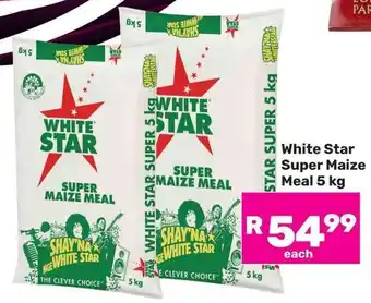 Game White Star Super Maize Meal offer