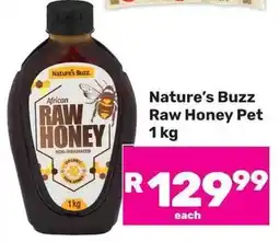 Game Nature's Buzz Raw Honey Pet offer