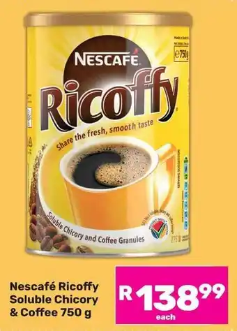 Game Nescafé Ricoffy Soluble Chicory & Coffee offer