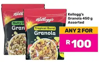 Game Kellogg's Granola Assorted offer