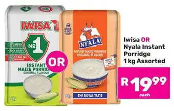 Game Iwisa OR Nyala Instant Porridge Assorted offer