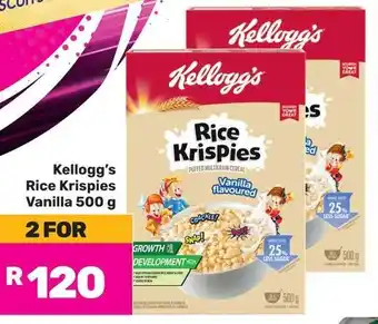 Game Kellogg's Rice Krispies Vanilla offer