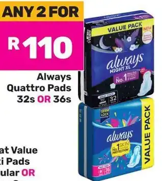 Game Always Quattro Pads offer