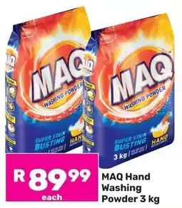 Game MAQ Hand Washing Powder offer