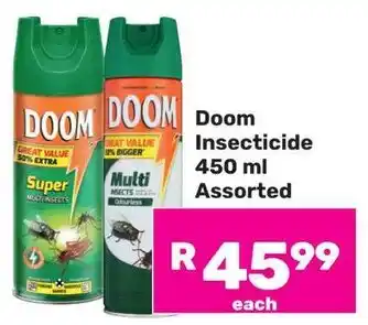 Game Doom Insecticide Assorted offer