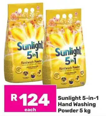 Game Sunlight 5in1 Hand Washing Powder offer