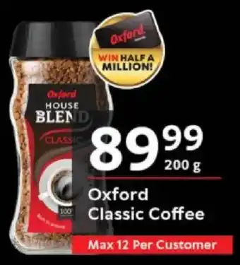 Oxford Freshmarket Oxford Classic Coffee offer