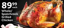 Oxford Freshmarket Whole/ Spatchcock Grilled Chicken offer