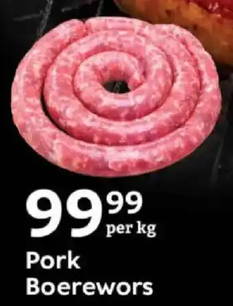 Oxford Freshmarket Pork Boerewors offer