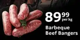 Oxford Freshmarket Barbeque Beef Bangers offer